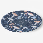 Wild & Whimsical Muster ID1110 Pappteller (Schrägansicht)