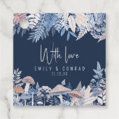 Wild & Whimsical Wedding ID110 Geschenkanhänger (Vorderseite)