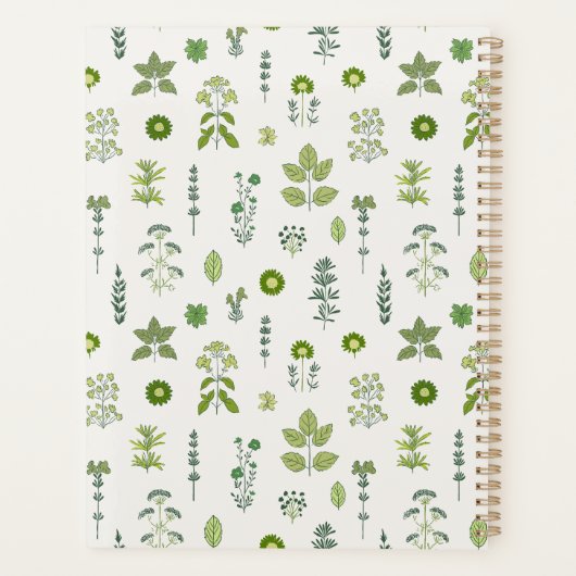 Wild Whimsy Green Planer (Rückseite)