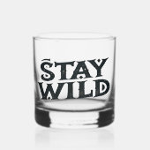 Wild Whiskey Bourbon Glass Whiskyglas (Vorderseite)