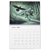 Wild Whispers – Wolves in Pastel Moments Kalender (Jan 2026)