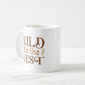 Wild wie der Westen Kaffeetasse (Vorderseite Links)