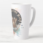 Wild wie der Wind, stark wie der Fluss | Custom Milchtasse (Rechte Ecke)