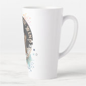 Wild wie der Wind, stark wie der Fluss | Custom Milchtasse (Rechts)