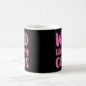 Wild wie meine Curls Curly Hair Kaffeetasse (Mittel)