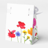 Wild-Wiese-Blume Geschenkschachtel (Rückseite)