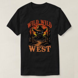 Wild Wild West Cowboy Sunset T-Shirt