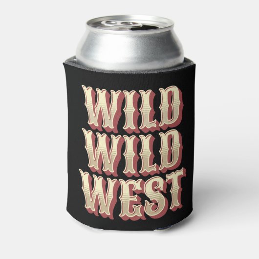 Wild Wild West Dosenkühler (Kanne Rückseite)