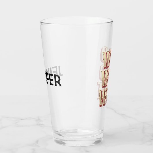 Wild Wild West Glas (Rechts)