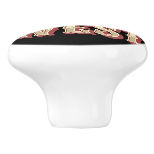 Wild Wild West Keramikknauf (Seitenansicht)