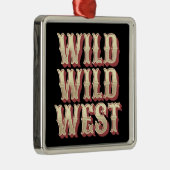 Wild Wild West Ornament Aus Metall (Rechts)