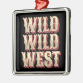 Wild Wild West Ornament Aus Metall (Links)