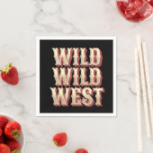 Wild Wild West Serviette (Beispiel)