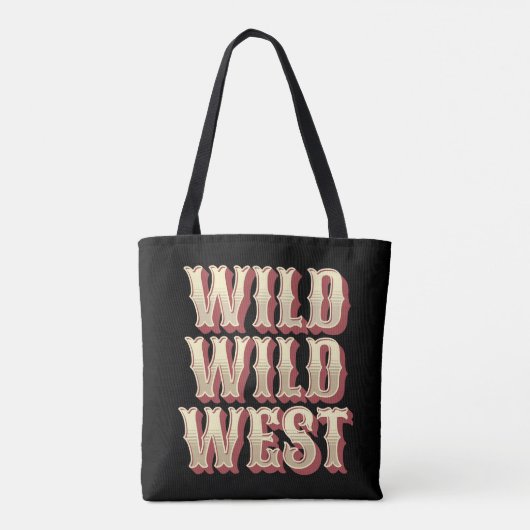Wild Wild West Tasche (Rückseite)