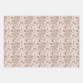 Wild Wild West Theme Geschenkpapier Set (Vorderseite)