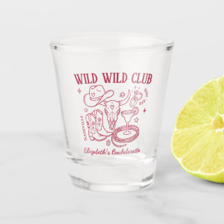 Wild Wild West Western Junggesellinnenabschied Schnapsglas