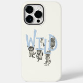 WILD | Wilde Dinge und Max - Blau Case-Mate iPhone Hülle (Rückseite)