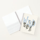 WILD | Wilde Dinge und Max - Blau Notizblock (Innenseite)