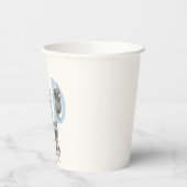 WILD | Wilde Dinge und Max - Blau Pappbecher (Links)