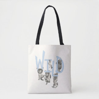 WILD | Wilde Dinge und Max - Blau Tasche