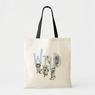 WILD | Wilde Dinge und Max - Blau Tragetasche