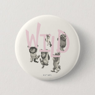 WILD Wilde Dinge und Max - Pink Button