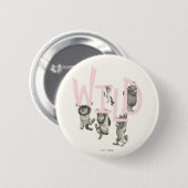 WILD | Wilde Dinge und Max - Pink Button (Vorne & Hinten)