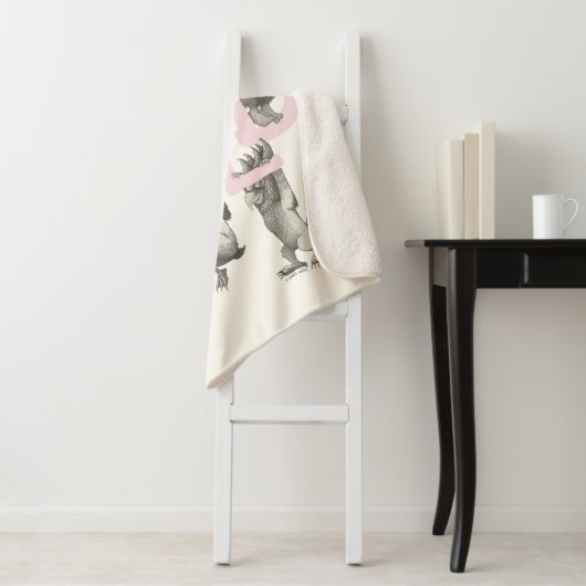 WILD | Wilde Dinge und Max - Rosa Sherpadecke (Beispiel)