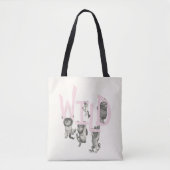 WILD | Wilde Dinge und Max - Rosa Tasche (Vorderseite)