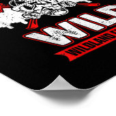 Wild Wildland Feuerwehrmann Poster (Ecke)