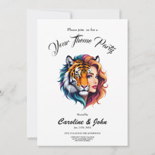 Wild Within – Tiger Spirit Göttin. Einladung