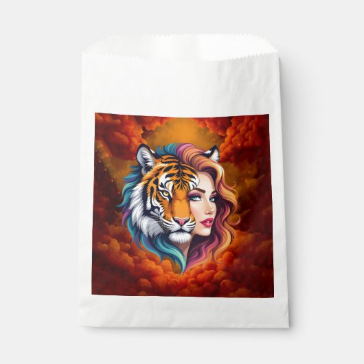 Wild Within – Tiger Spirit Göttin. Geschenktütchen (Vorderseite)