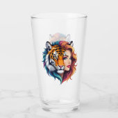 Wild Within – Tiger Spirit Göttin.  Glas (Rückseite)