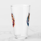 Wild Within – Tiger Spirit Göttin.  Glas (Rechts)