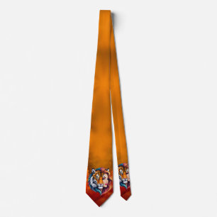 Wild Within – Tiger Spirit Göttin. Krawatte
