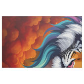 Wild Within – Tiger Spirit Göttin Stoff (Fat Quarter (45,7 x 55,9 cm))