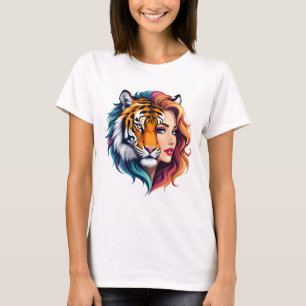 Wild Within – Tiger Spirit Göttin. T-Shirt