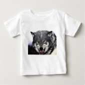 Wild Wolf Baby T-shirt (Vorderseite)