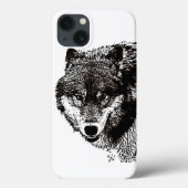 Wild Wolf Case-Mate iPhone Hülle (Rückseite)