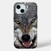 Wild Wolf Case-Mate iPhone Hülle (Rückseite)