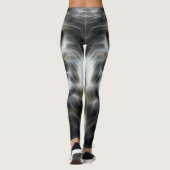 Wild Wolf Eyes Decor auf Leggings (Rückseite)