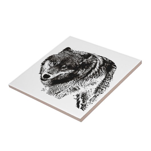 Wild Wolf Fliese (Seite)