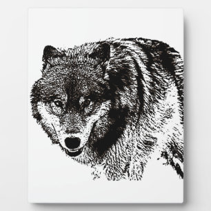 Wild Wolf Fotoplatte