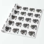 Wild Wolf Geschenkpapier (Ungerollt)