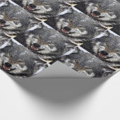 Wild Wolf Geschenkpapier (Ecke)