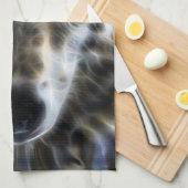 Wild Wolf Inspirational Portrait Handtuch (Viertel Falte)