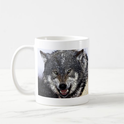 Wild Wolf Kaffeetasse (Links)