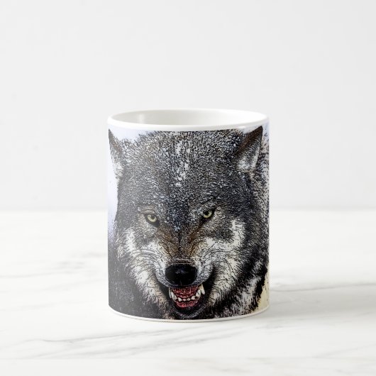Wild Wolf Kaffeetasse (Mittel)