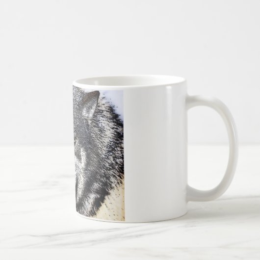 Wild Wolf Kaffeetasse (Rechts)
