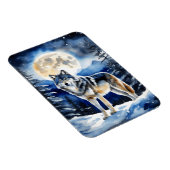 Wild Wolf Magnet (Rechte Seite)